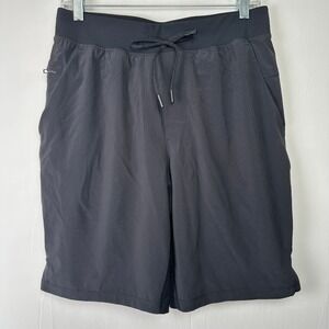 Lululemon T.H.E. Short Mens Lined Medium Black Athletic Running Training Outdoor